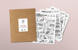 Colección de infografías de Jorge Fregoso. Una mirada a la arquitectura de Guadalajara