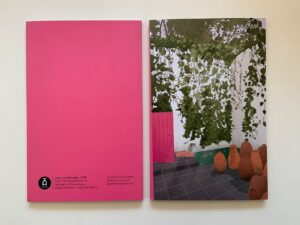 Libreta Casa Estudio Luis Barragán. Patio de las ollas